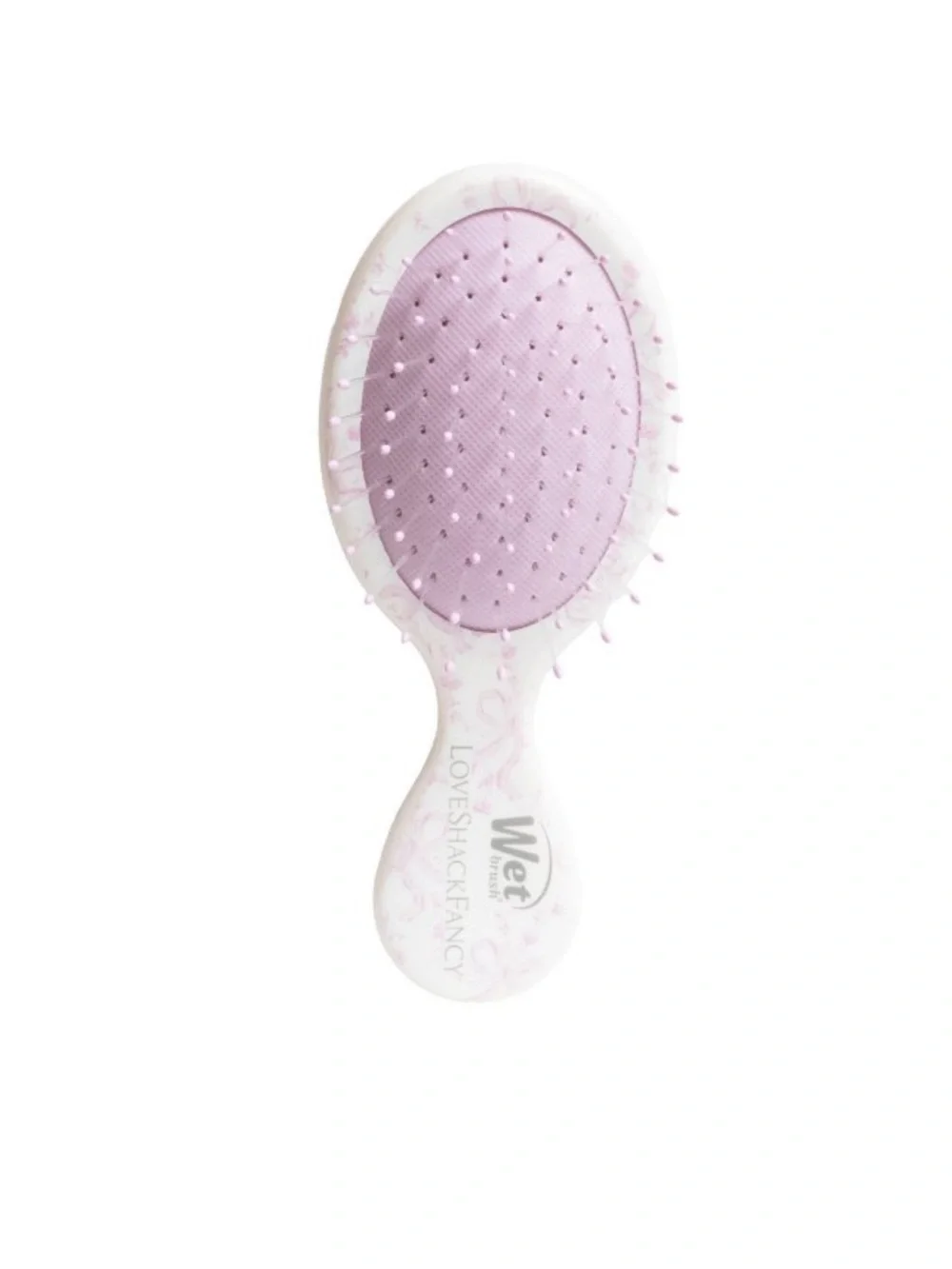 Wet Brush LoveShackFancy Mini Detangler - Pale Pink Bows & Floral